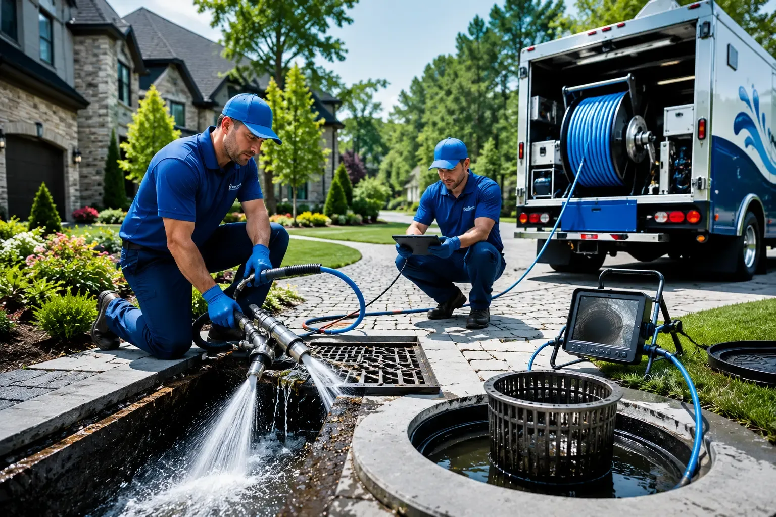 Local outdoor drain cleaning professionals in Greenfield, MA